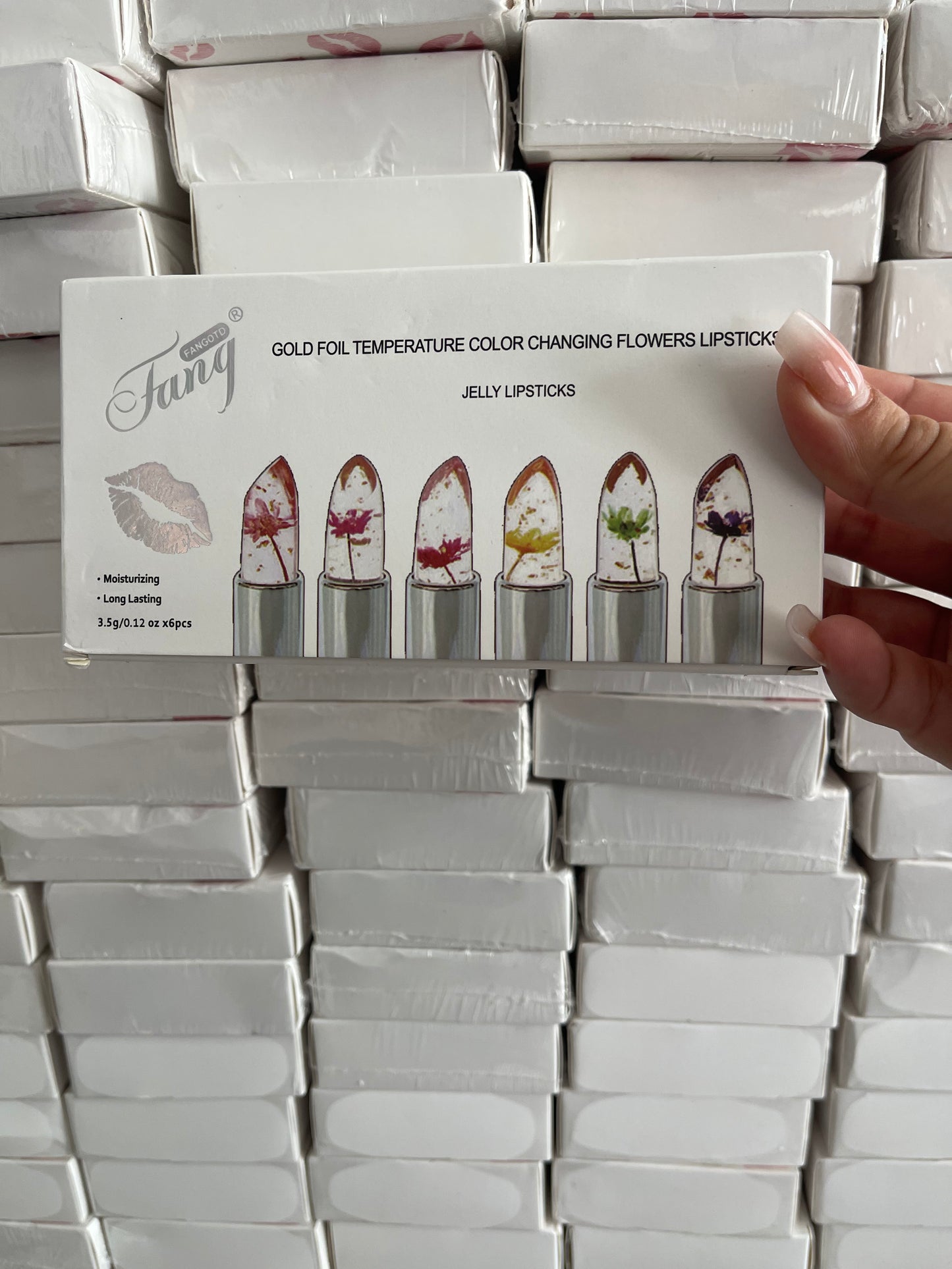 Caja 6 labiales ácido hialuronico